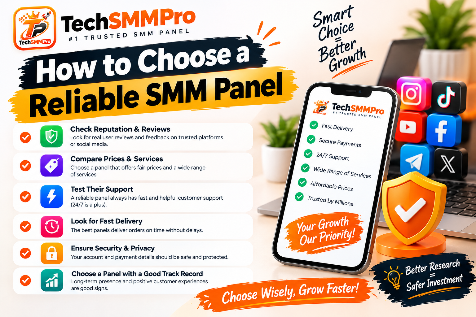 How to Choose a Reliable SMM Panel